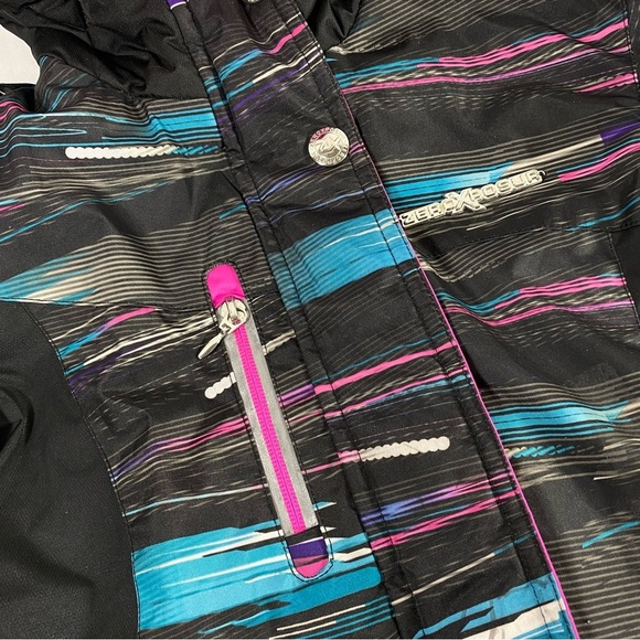 ZeroXposur Girls Snow Winter Jacket with Hoodie Size 5/6 - Picture 2 of 11